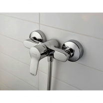Baterie dus Kludi, Pure & Easy, crom